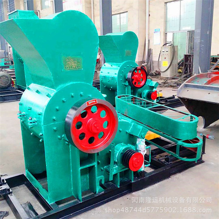 隆运机械生产矿山石料破碎设备 大型 小型 双击式破碎机厂家