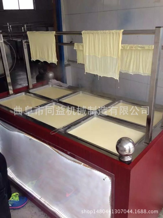 素鸡设备本草纲目记载豆油皮机 徐州独特口感手工豆腐腐竹油皮机