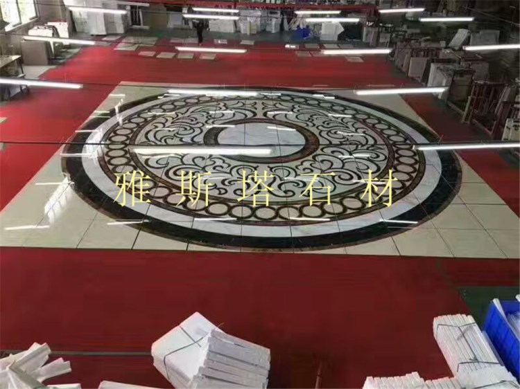 家庭客厅拼花瓷砖 别墅餐厅拼花 便宜的大理石拼花