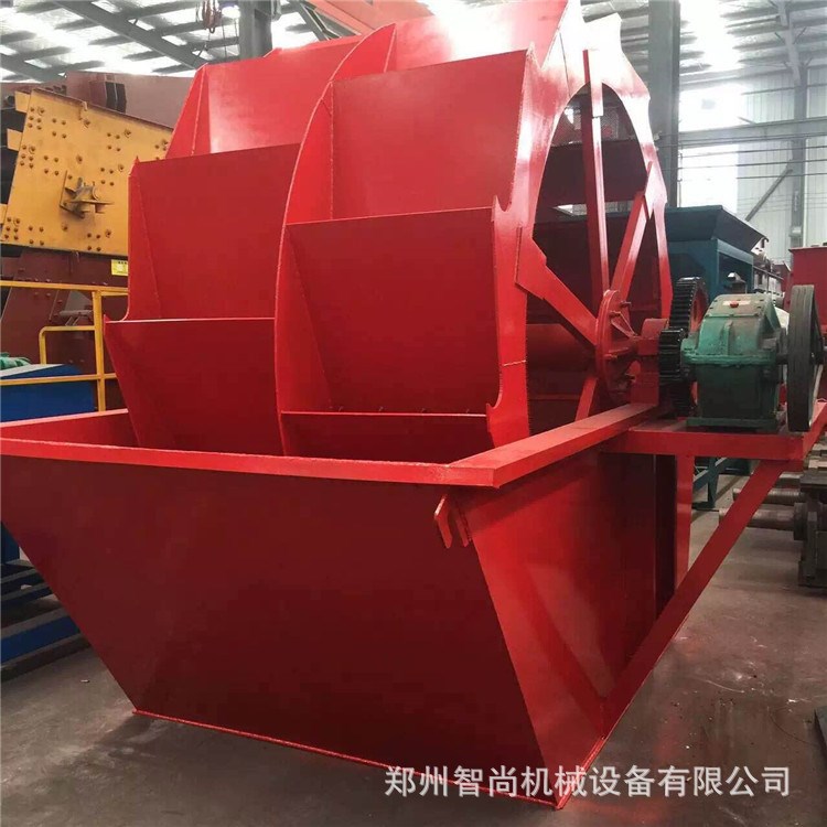 供应洗沙机耐用 水轮式洗砂机 旱地筛沙洗砂便宜价格