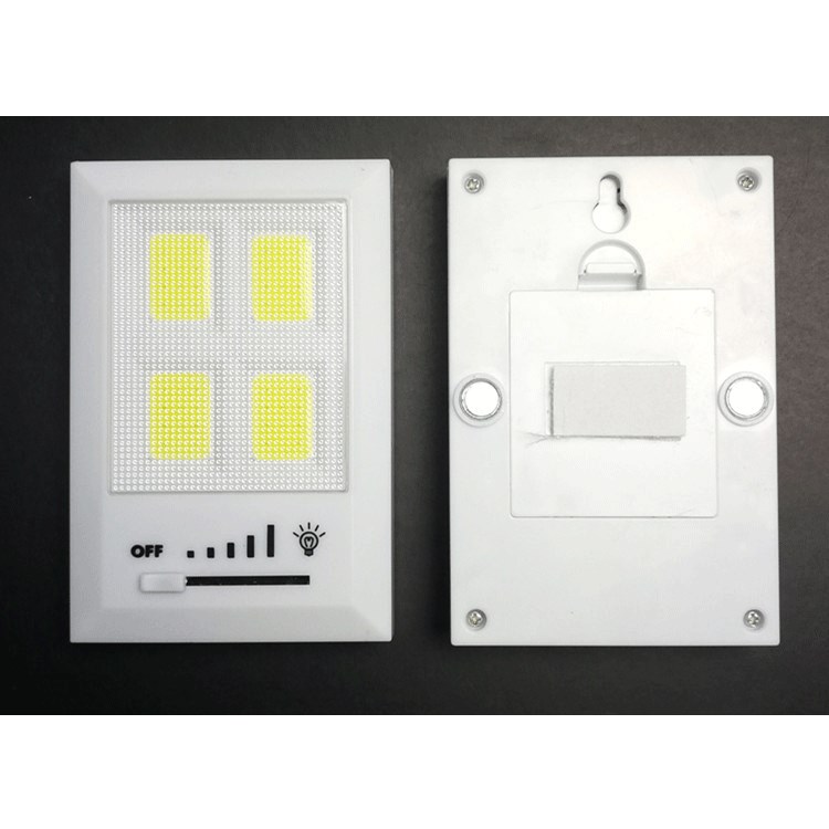 新款COB开关灯多功能楼道应急灯衣柜灯带磁铁小夜灯魔术贴壁橱灯