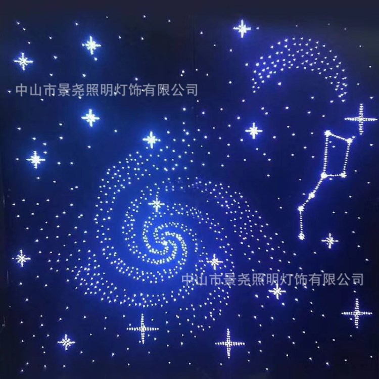 酒吧酒店LED光纤灯星空灯设计生产影院星空顶灯/博物馆光纤星空灯