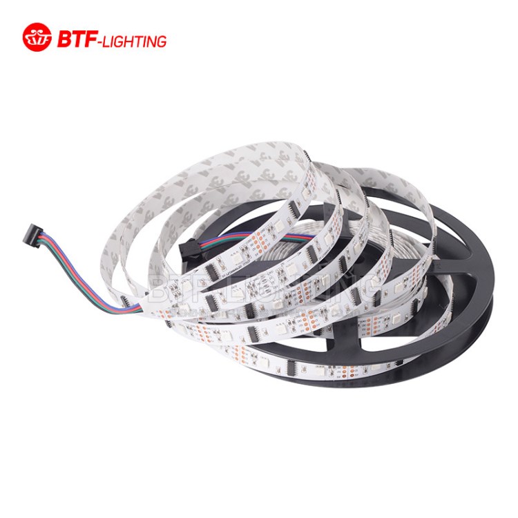 led 5V软灯带LPD8806 RGB数字32灯全彩高亮跑马流水光带灯IP30