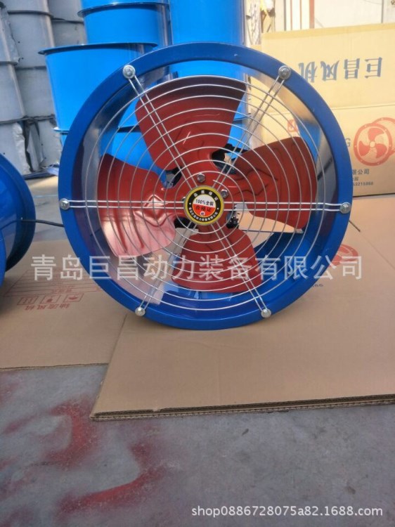 工业圆筒通风排气除尘管道sf高速轴流风机380v厂房排风扇220v