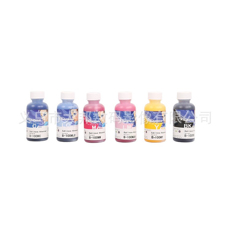 韩国原装INKTEC热升华墨水100ml/瓶 6瓶装活性印染料耗材