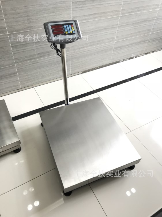 厂家供应 TCS-60公斤电子台秤 304不锈钢秤盘碳钢秤架防水耐腐蚀
