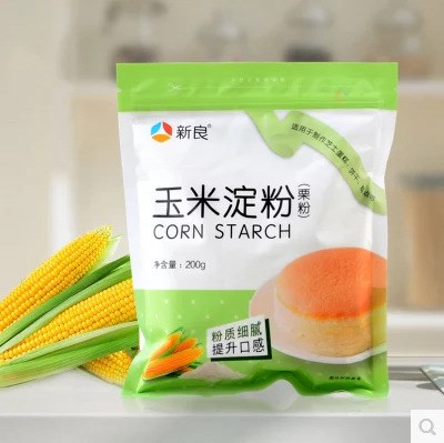 烘焙原料 新良玉米淀粉烹调玉米淀粉 粟粉 食用生粉 原装200克