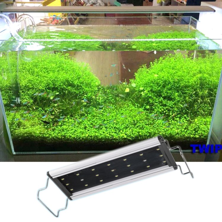 批发LED鱼缸灯架LED水族箱灯架鱼缸照明灯LED水草灯鱼缸 水草灯具