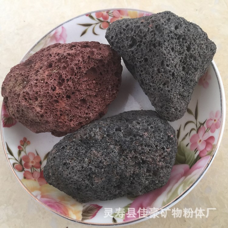 直销  多肉火山岩  肉肉过滤材料 火山颗粒 水族园艺用火山石