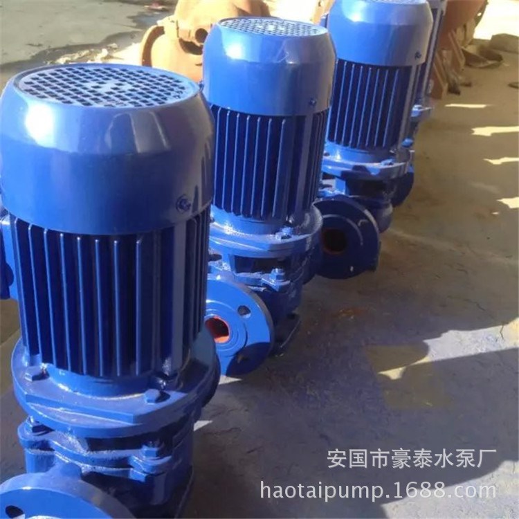 河北ISG25-160立式单级单吸离心清水泵 直连管道泵 冷热水循环泵