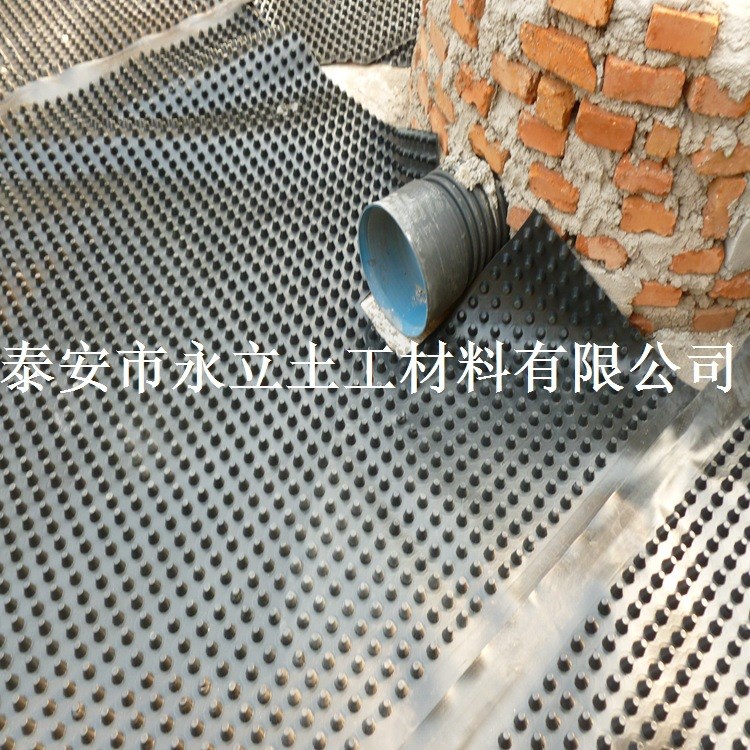 铜陵小区车库排水板土工布/巢湖绿化排水板