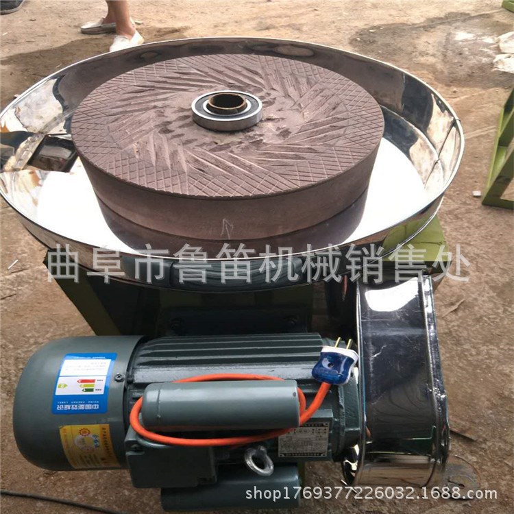 湖北商用型芝麻酱石磨 石磨豆腐磨浆机 电动石磨生产厂家