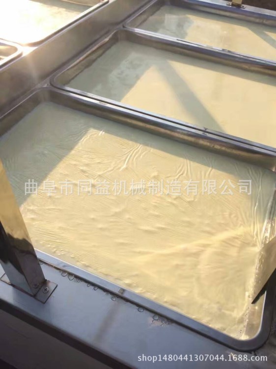 全自动新型腐竹豆腐机豆制品食品设备 景德镇节能直销油皮机