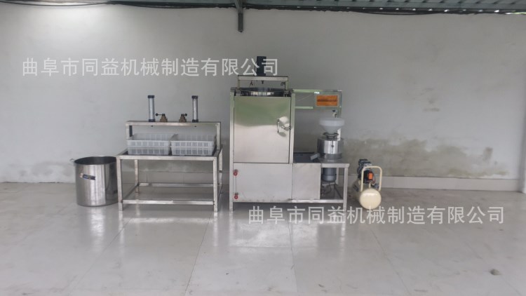 山西豆制品设备米豆腐 全自动花生豆腐制作机 六盘豆油皮机豆干机