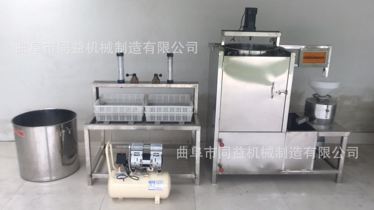 家用小型豆干机 全自动环保型蒸汽煮浆大豆水豆腐机 实惠米豆腐机