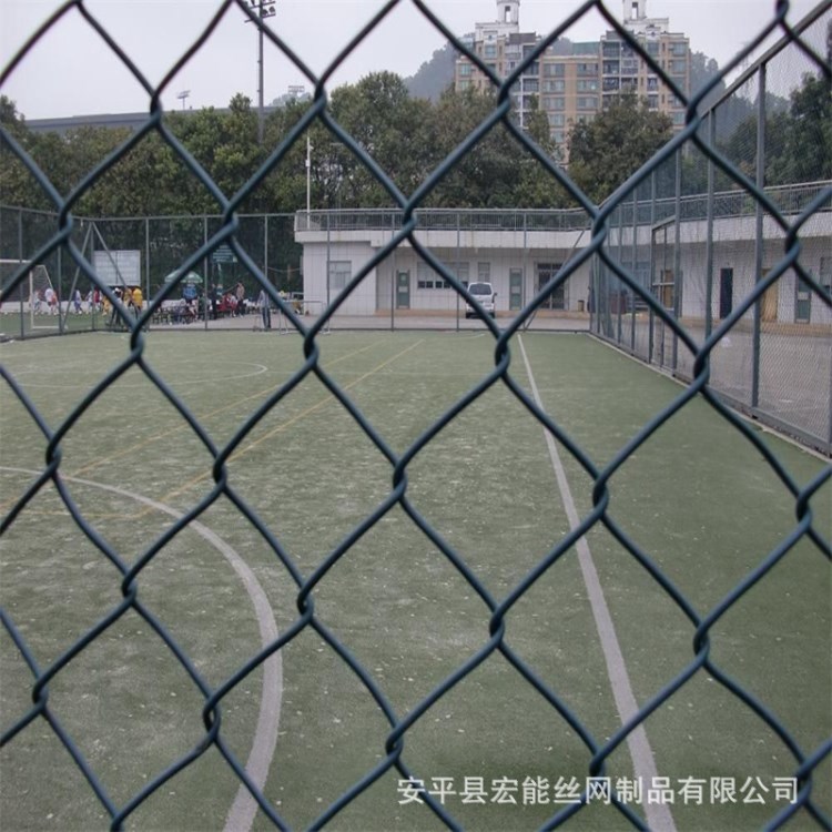 河北厂家直销球场浸塑勾花网 电厂保温专用网