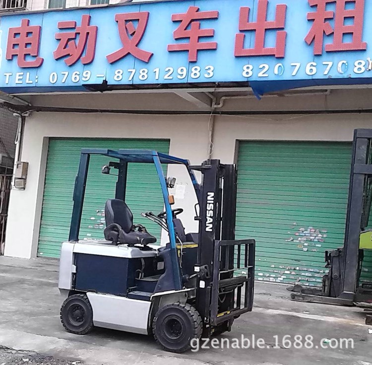 1.5吨NISSAN电动叉车 日产电瓶叉车 二手叉车