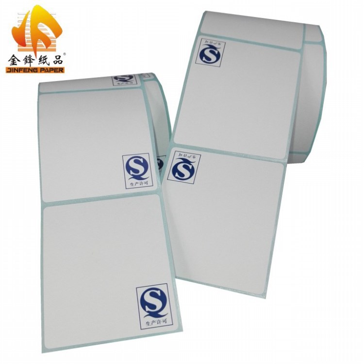 QS生产许可三防70*50*700热敏不干胶标签  食品条码打印纸