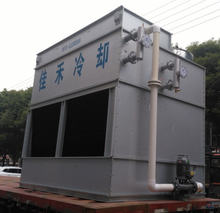 500kw中频炉 选型GHH-120T 方形横流式 镀铝锌冷却塔 发酵罐冷却