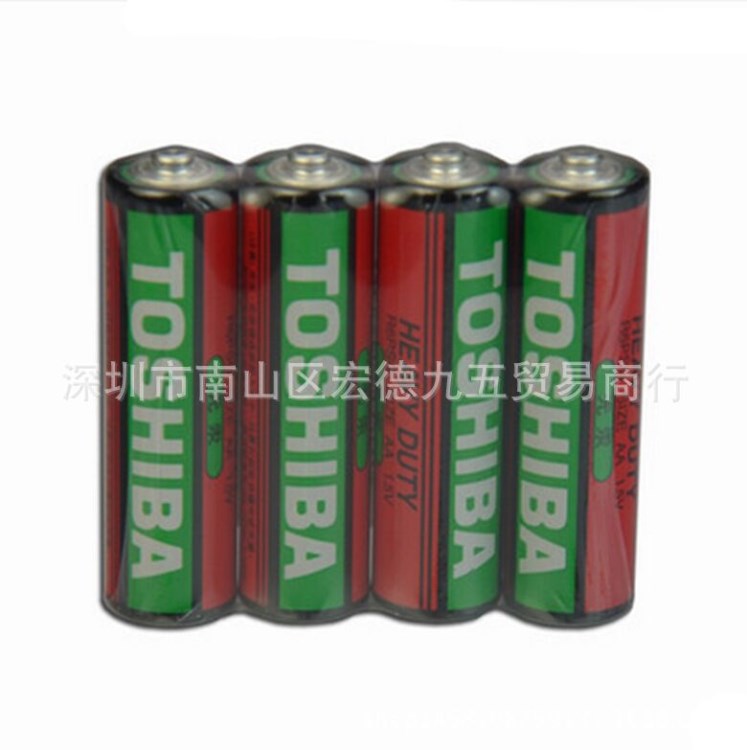 东芝5号干电池 儿童玩具碳性环保铁壳电池 AA 1.5V 五号厂家批发