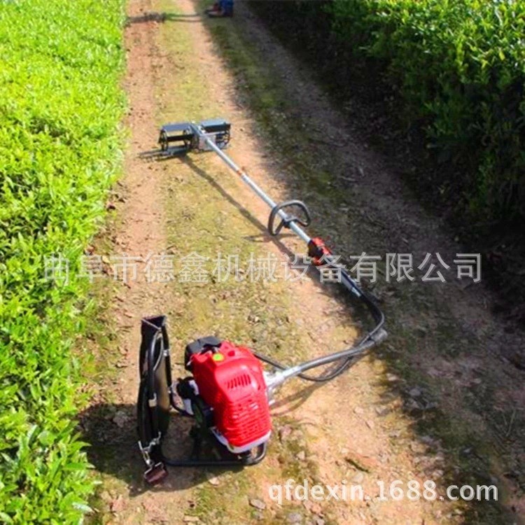 便携式葡萄园锄草机 背负式汽油四冲程割灌机 绿化带割草机