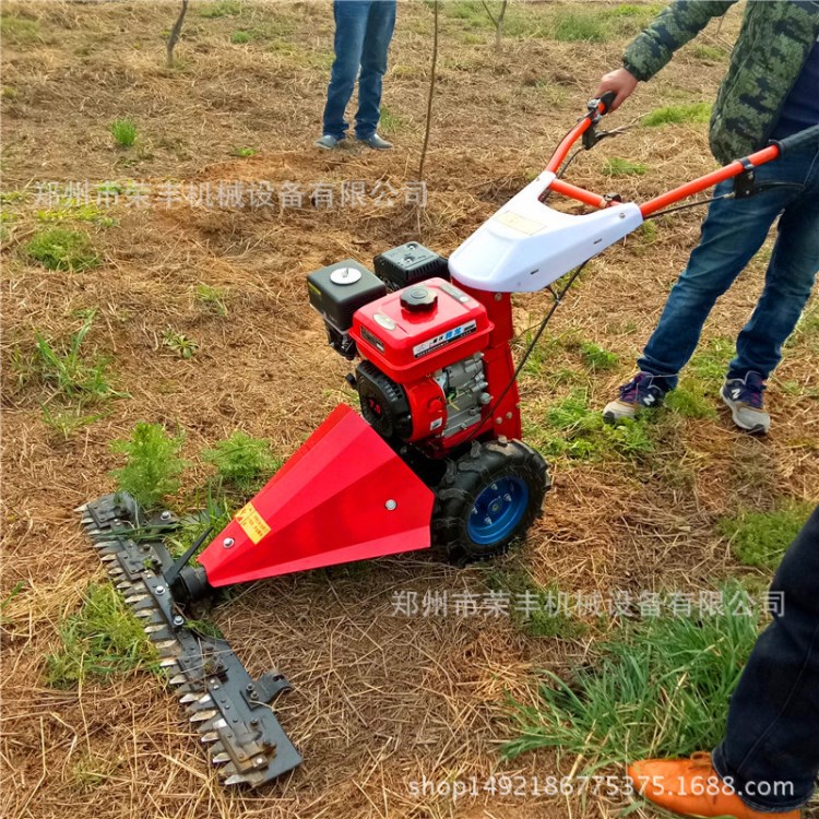 批发多功能二冲程汽油割草机 手推式果园割灌剪草机 山地割草机