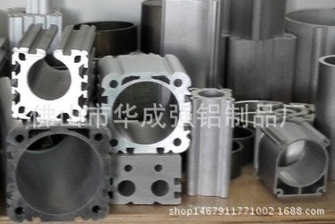 佛山厂家直销 供应LED超薄灯箱铝型材 6063圆管工业铝型材
