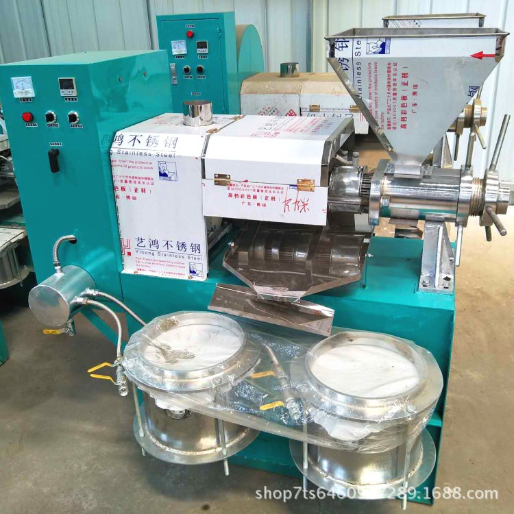 四川榨油机厂家  冷热两用榨油机  家用小型榨油机及其配件价
