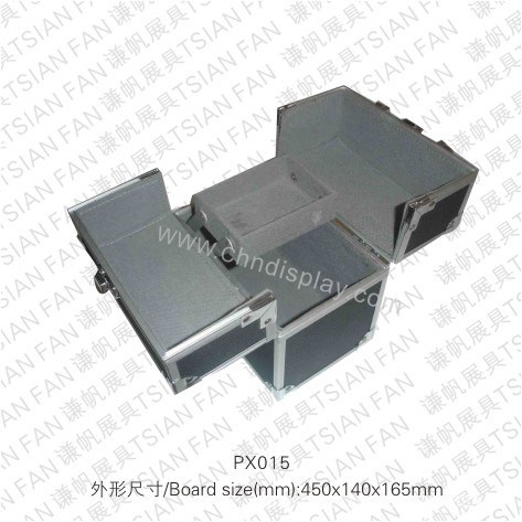 金属冲压定做展示人造石样品盒手提箱谦帆铝盒精心打造PX015