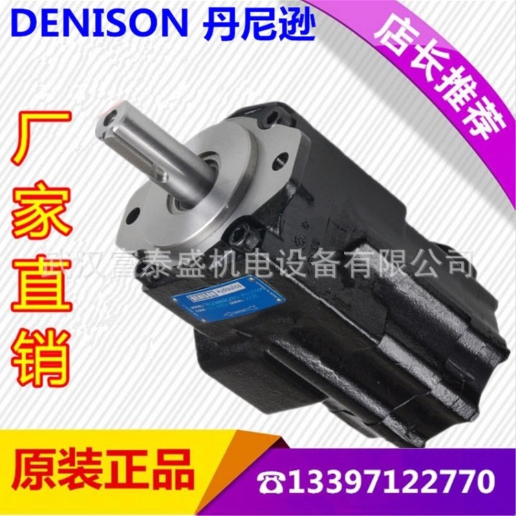 DENISON丹尼逊叶片泵T6CC-020-017-2R00 液压油泵电动铸铁双联泵