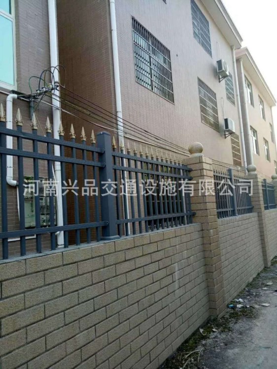 现货供应小区工厂铸铁围墙护栏 别墅铁艺围栏 锌钢隔离护栏