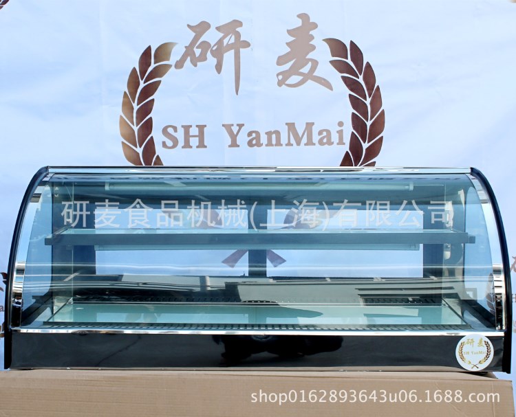双层食品保温柜 盒饭熟食烤肉加热保温箱 面包蛋挞陈列展示柜