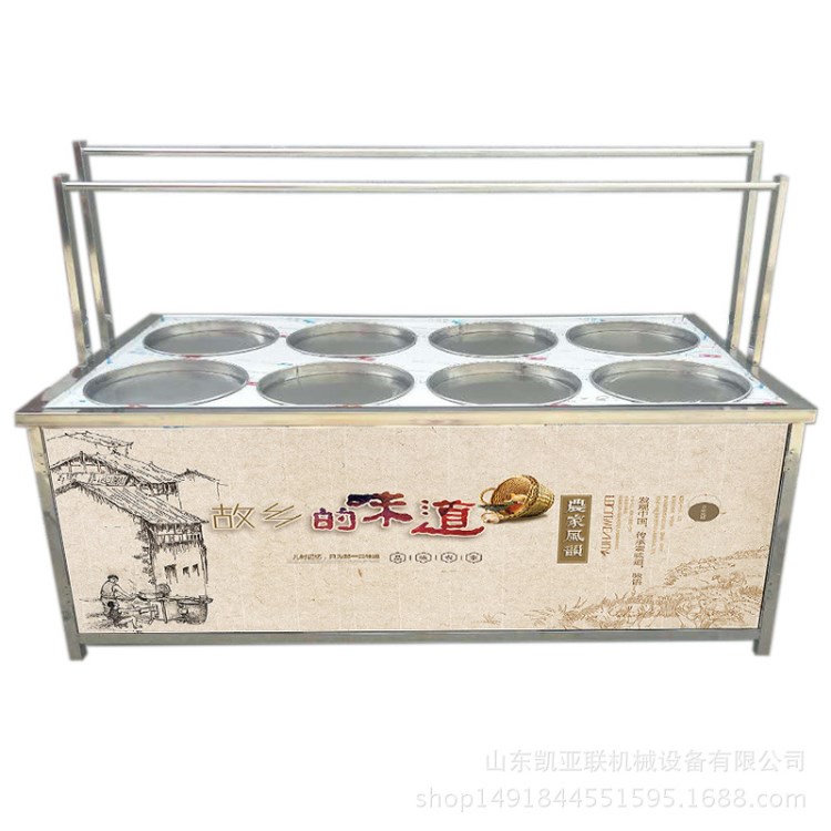 受热均匀的油皮机 酒店特色菜 手工豆油皮制作机价格
