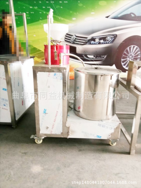 经济实惠电动煤气豆腐机 豆制品加工设备白豆腐机 同益米豆腐机