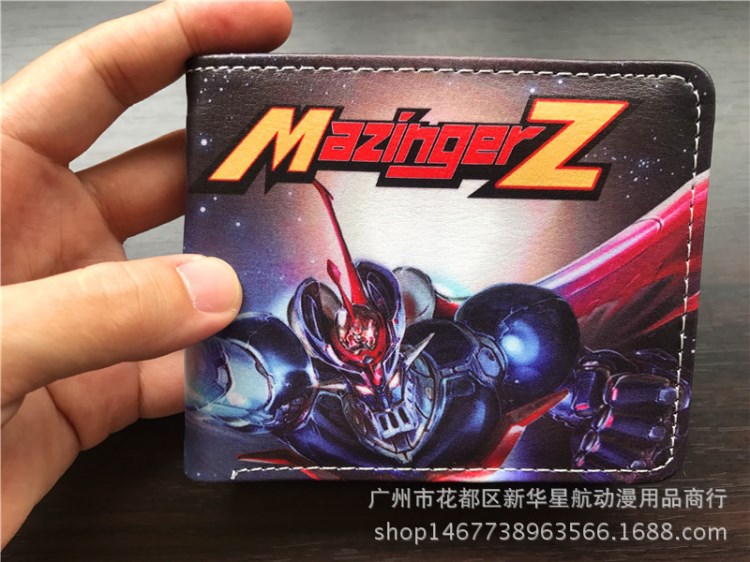 铁甲侠 魔神z 侠Z 超合金魂  Mazinger Z 短款钱包皮钱夹