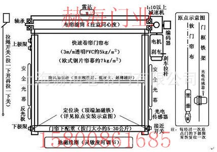 上海赫海企业快速卷闸门经销商