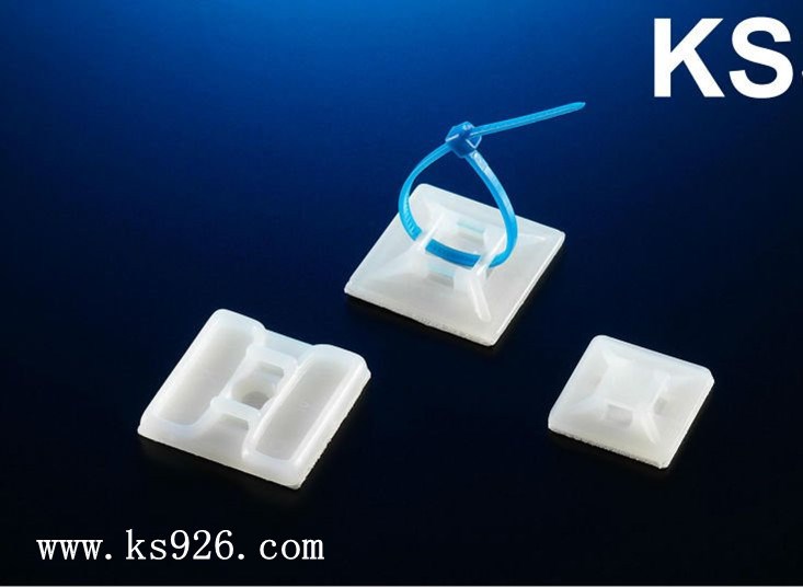 臺灣 KSS HC-19R 凱士士 粘式配線固定座self adhesive tie mount