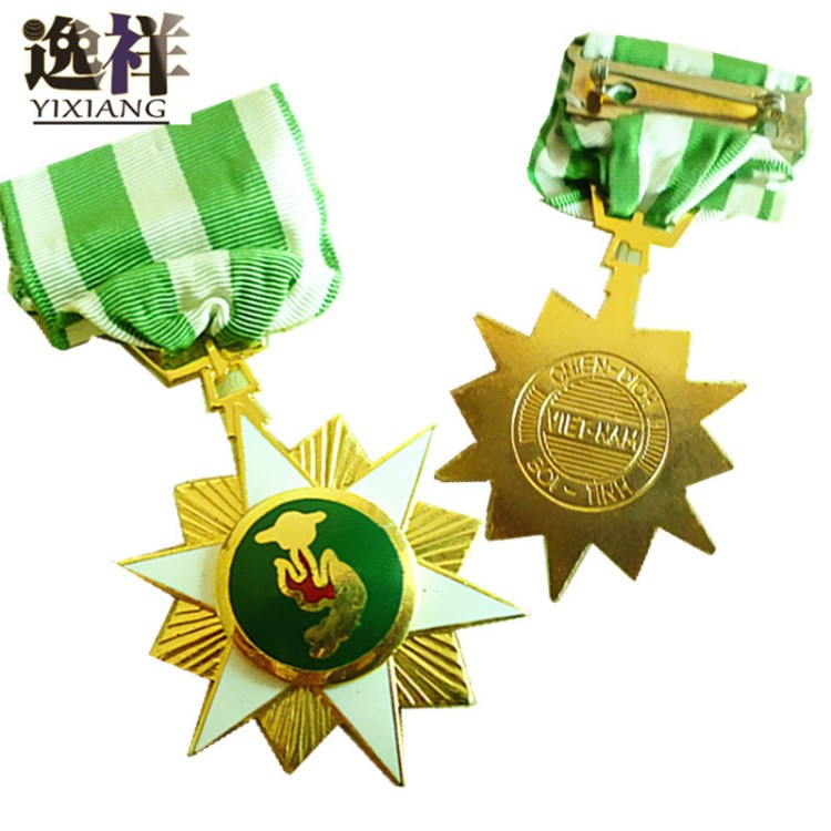 金属徽章厂家定制景泰蓝纪念章 真珐琅勋章 汽车标志logo奖牌定做
