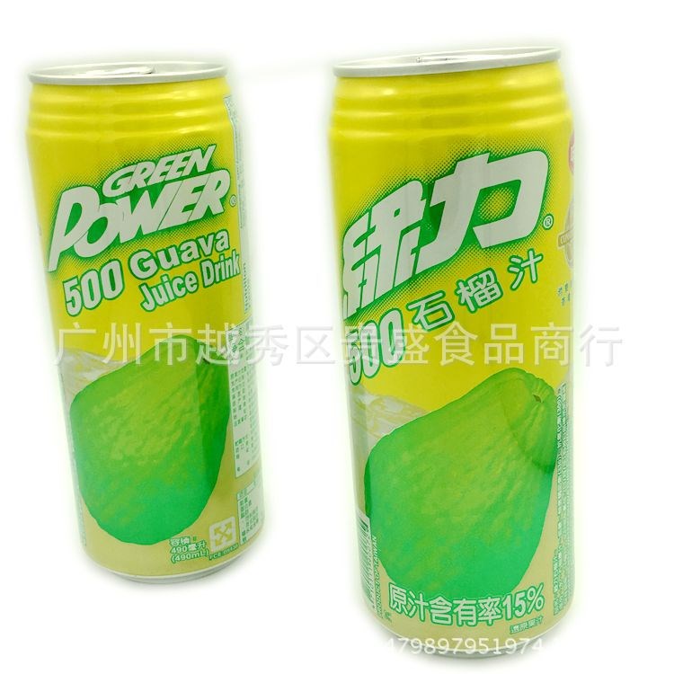 台湾果汁饮料 味丹绿力石榴汁饮料490ml*24瓶/箱