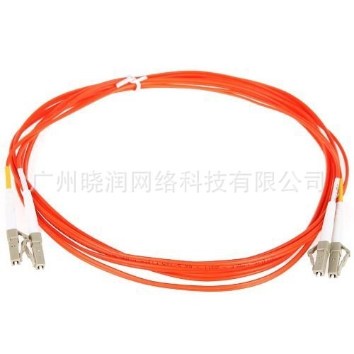 LC-LC 3米多模双芯光纤跳线 橙色 电信级