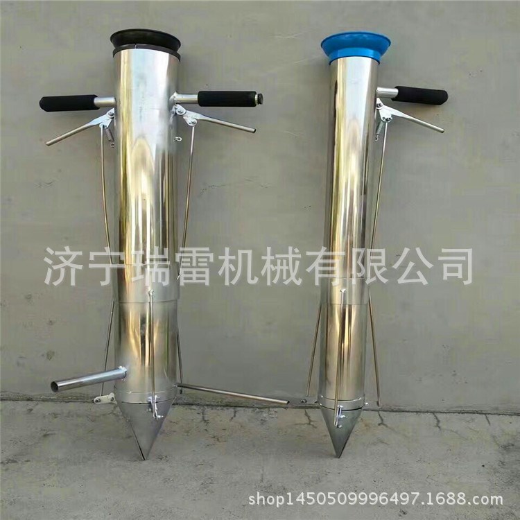 双手把栽苗器 丝瓜苗栽苗器 哈密瓜苗栽植器 番茄苗定植器