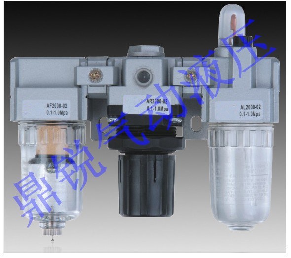 AC4000-04D气源三联件带自动排水器. 空气过滤组合AC3000-03