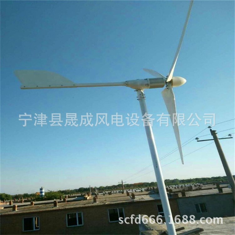 甘肃兰州 内蒙古阿拉善盟50kw风力发电机 50kw风光互补发电系统