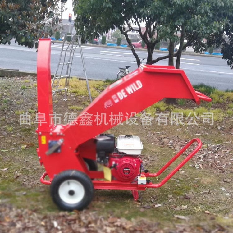 湖州市园林残枝树叶粉碎机 加工动物饲料秸秆粉碎机 树叶粉碎机