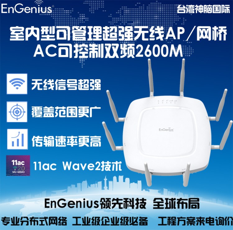 EWS371AP 胖瘦一体化AP 可管理无线ap 双频ap 11ac Wave2