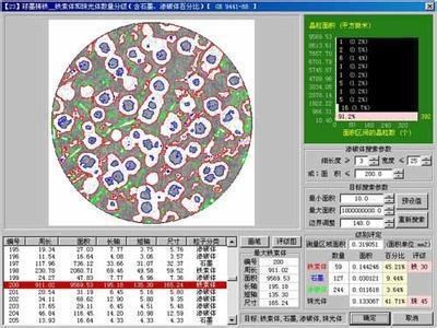 【上海缔伦光学】金相图谱分析软件系统MCV2011版