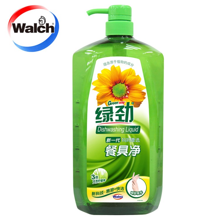 Walch/威露士绿劲餐具净洗洁精2kg（柚子\柠檬\柠檬草随机发）