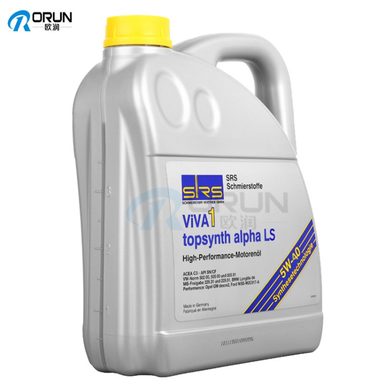 SRS topsynth alpha多力威LS 5W-40德国原装全合成C3机油批发