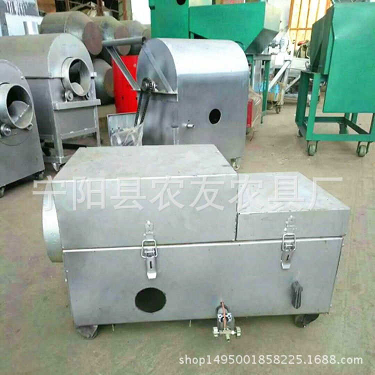 上海 多功能加大型炒货机 燃煤型燃气型电加热型 有视频