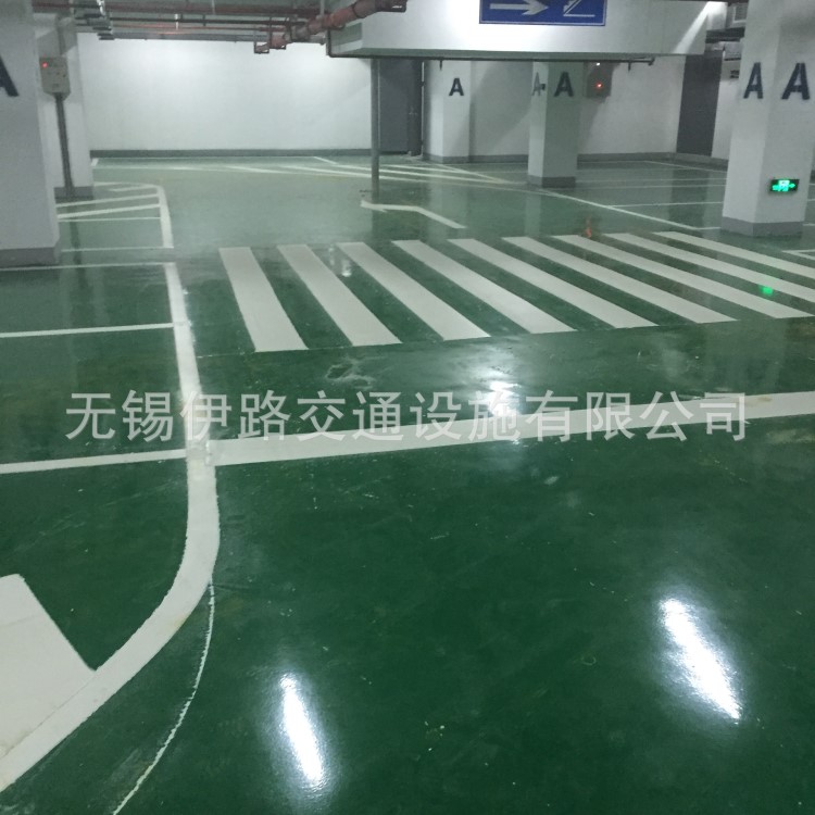 承接江浙沪地区地下车库停车场车位划线施工包工包料车位标线